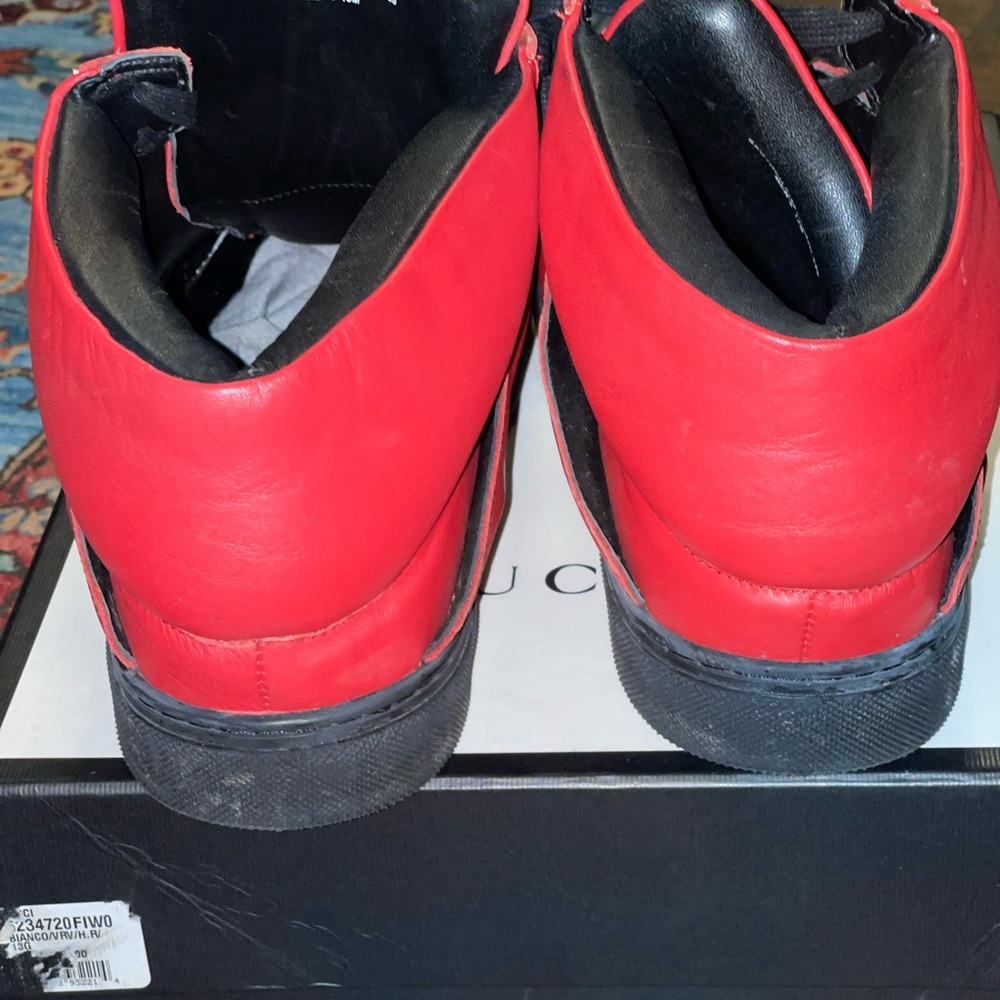 ALEJANDRO INGELMO
Leather Colorblock Pattern Sneakers - Picture 5 of 11